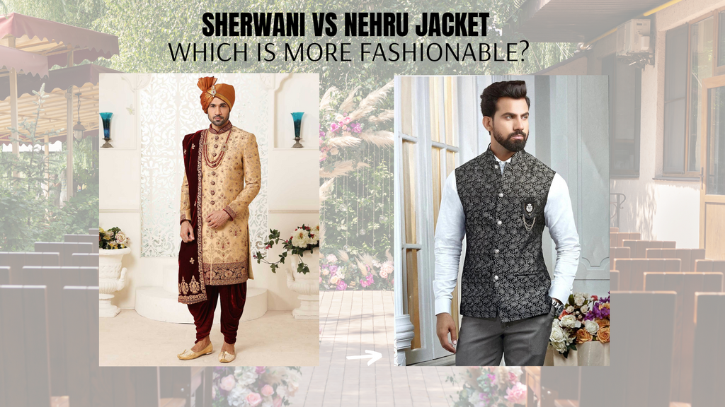 Fashionable sherwani clearance