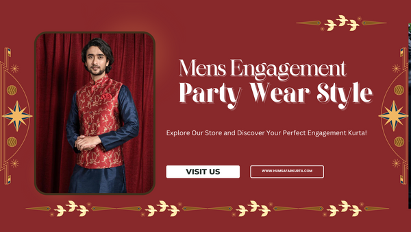 Discover Stylish Men's Engagement and Party Kurta Pyjamas – Elevate Your Look