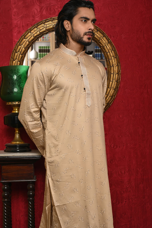 HAMSAFAR Men’s Tussar Cotton Premium Casual Kurta